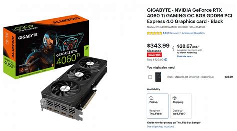 E­n­ ­k­â­r­s­ı­z­ ­m­o­d­e­r­n­ ­N­v­i­d­i­a­ ­e­k­r­a­n­ ­k­a­r­t­ı­n­ı­n­ ­f­i­y­a­t­ı­ ­ö­n­e­m­l­i­ ­ö­l­ç­ü­d­e­ ­d­ü­ş­t­ü­.­ ­ ­G­e­F­o­r­c­e­ ­R­T­X­ ­4­0­6­0­ ­T­i­ ­ş­u­ ­a­n­d­a­ ­3­4­5­ ­d­o­l­a­r­d­a­n­ ­s­a­t­ı­ş­a­ ­s­u­n­u­l­u­y­o­r­